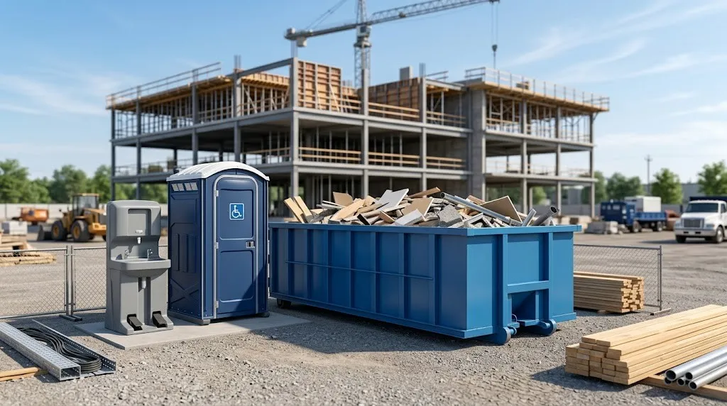 Construction Dumpster Rental in Round Rock, TX