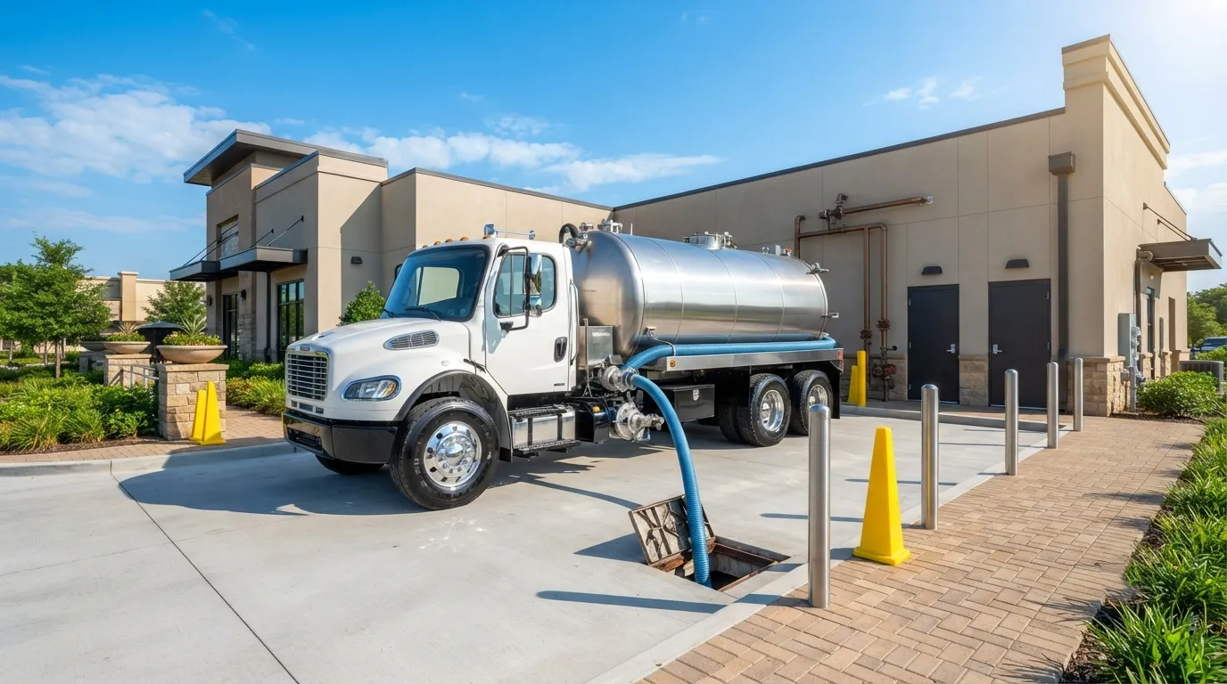 Grease Trap Pumping in Round Rock, TX