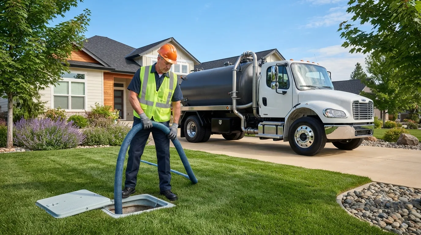 Septic Tank Cleaning in Round Rock, TX